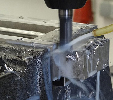 machining a part - link to parts modification services page