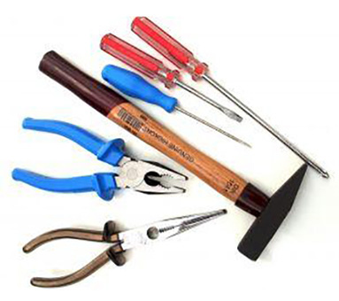 various tool - link to tools and supplies product page