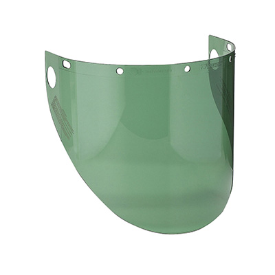 green safety visor